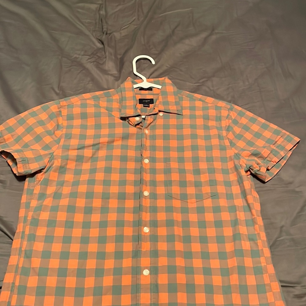 J Crew short sleeve button up